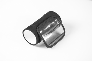 100% Guarantee - Moisture Wicking Wristband : Black Triple Window | www.pickproofsigns.com